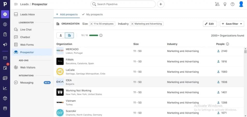 pipedrive Leadbooster
