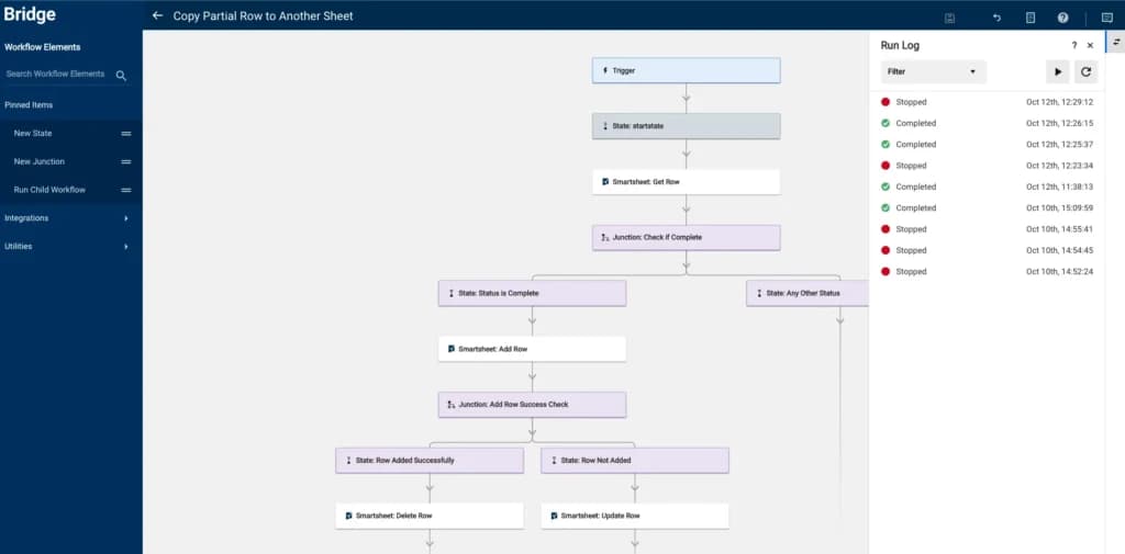 Smartsheet Bridge