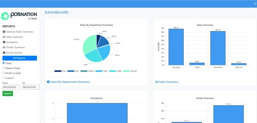 POS Nation Dashboard