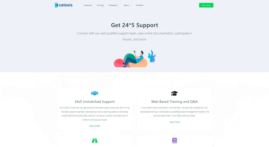 Celoxis Customer Support