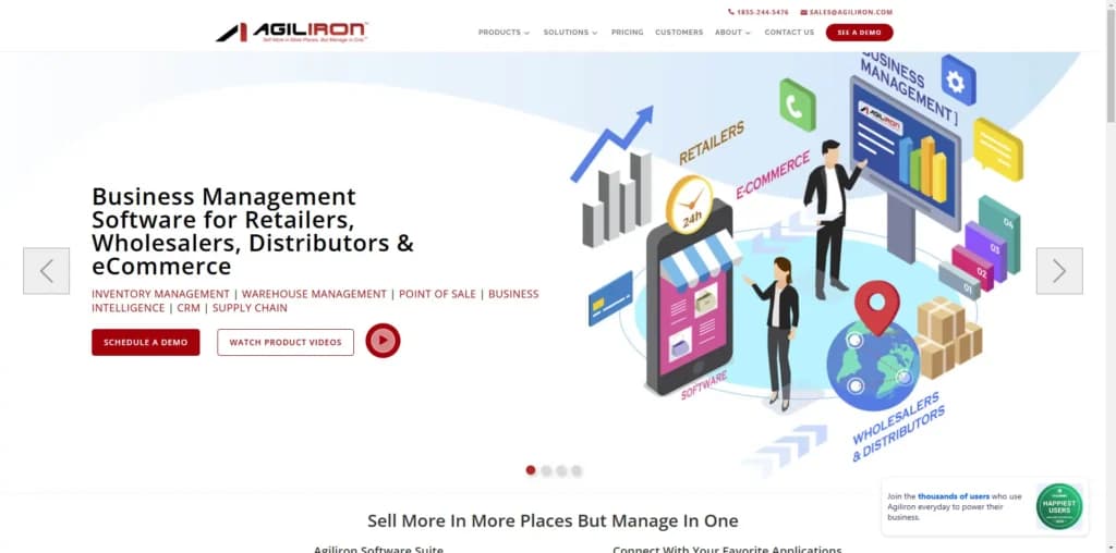 Agiliron Homepages