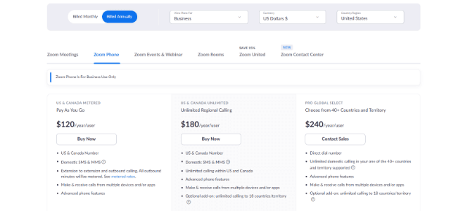 Pricing and plans Zoom