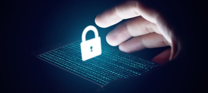cybersecurity lock
