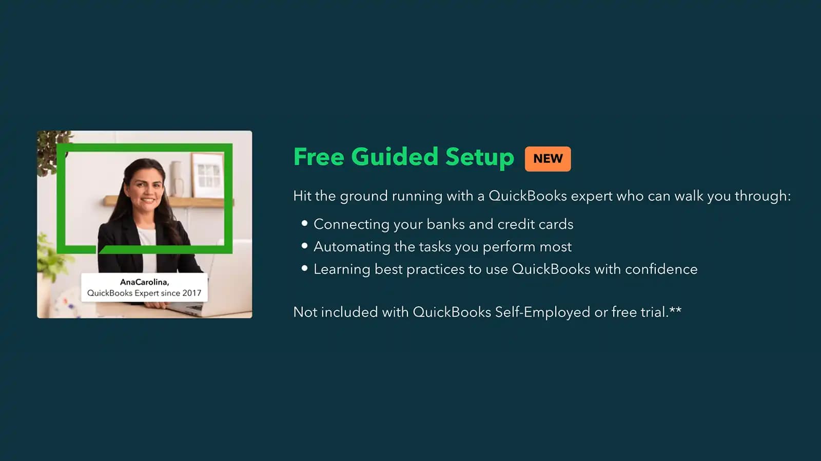 QuickBooks Free Guided Setup