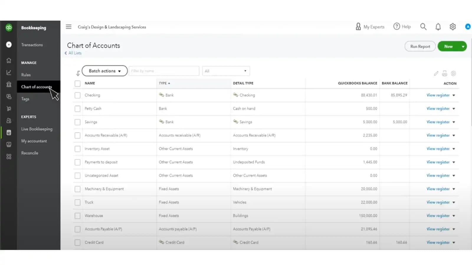 Chart of Accounts-v1