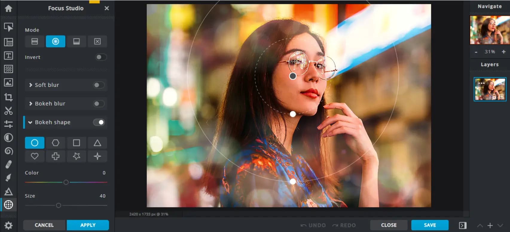 Pixlr graphic design tool