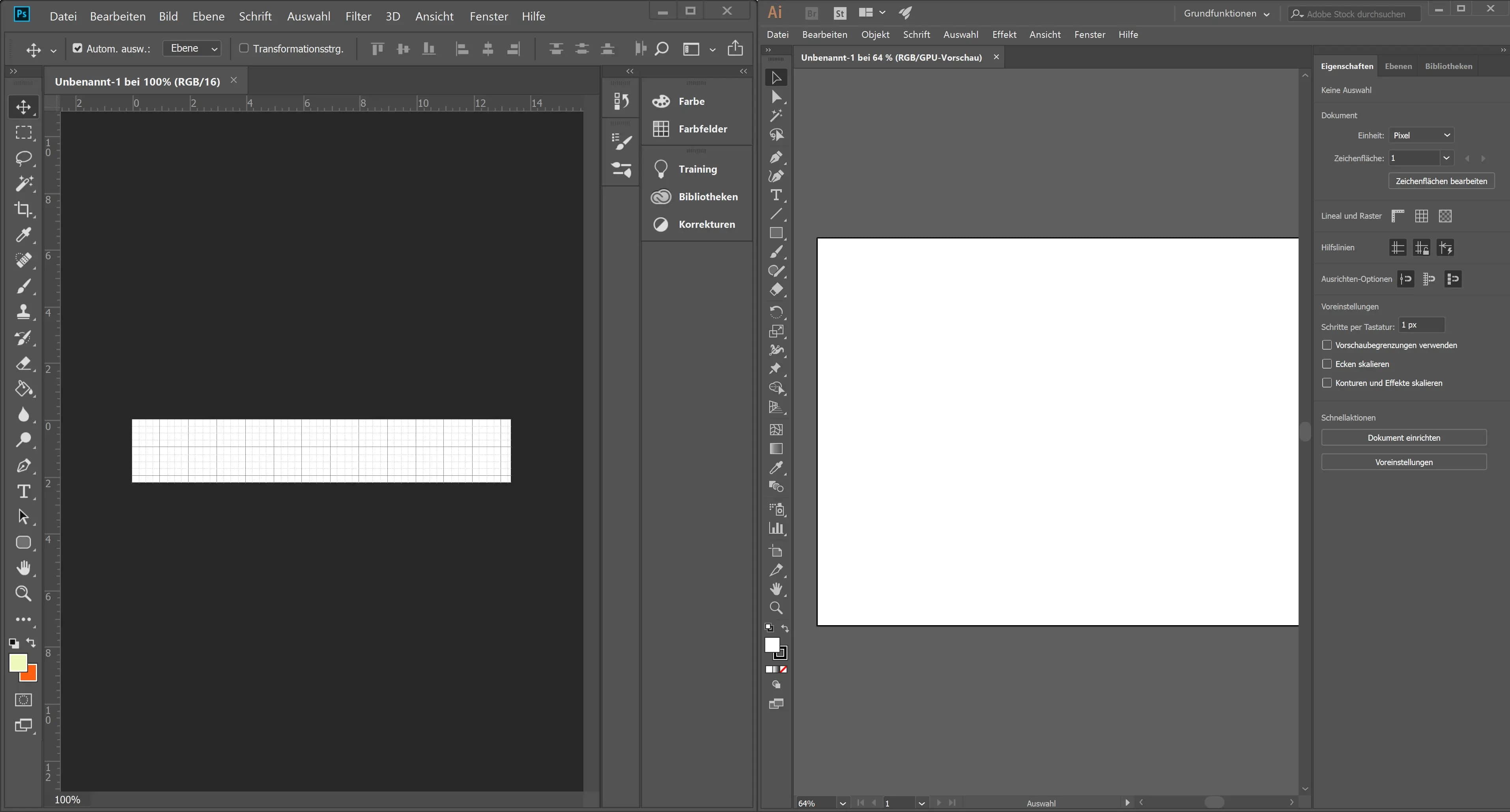 Adobe graphic design tool