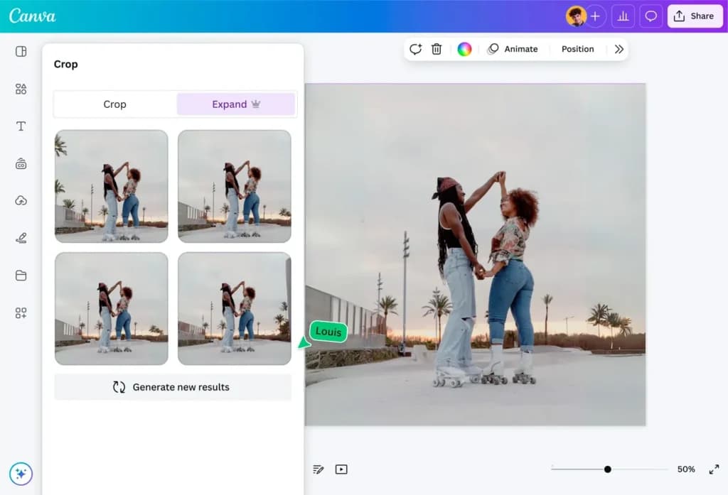 canva Magic Expand