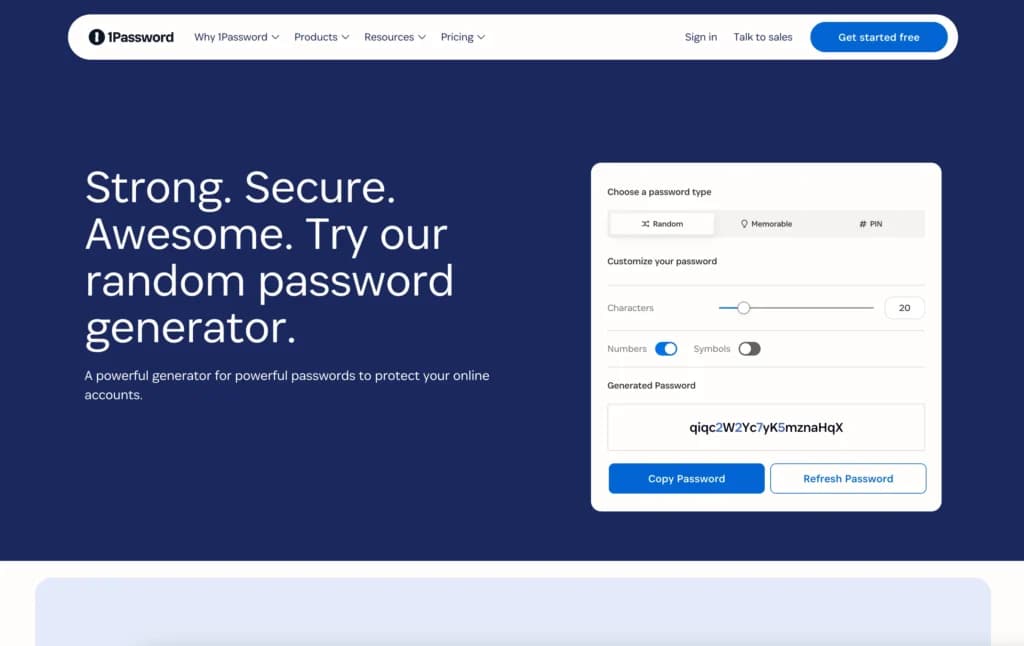 password generator