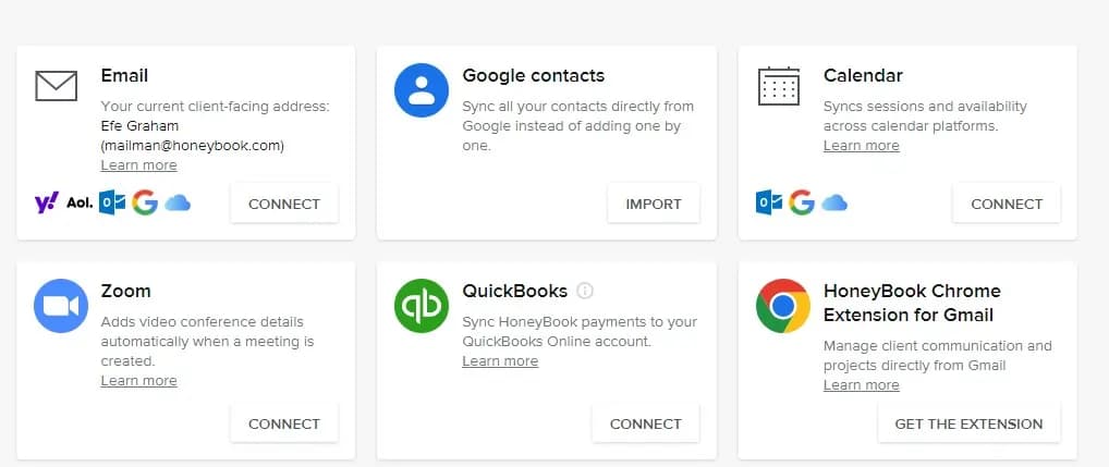 Integrations