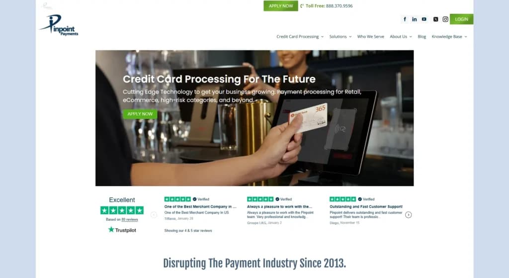 pinpoint Homepage
