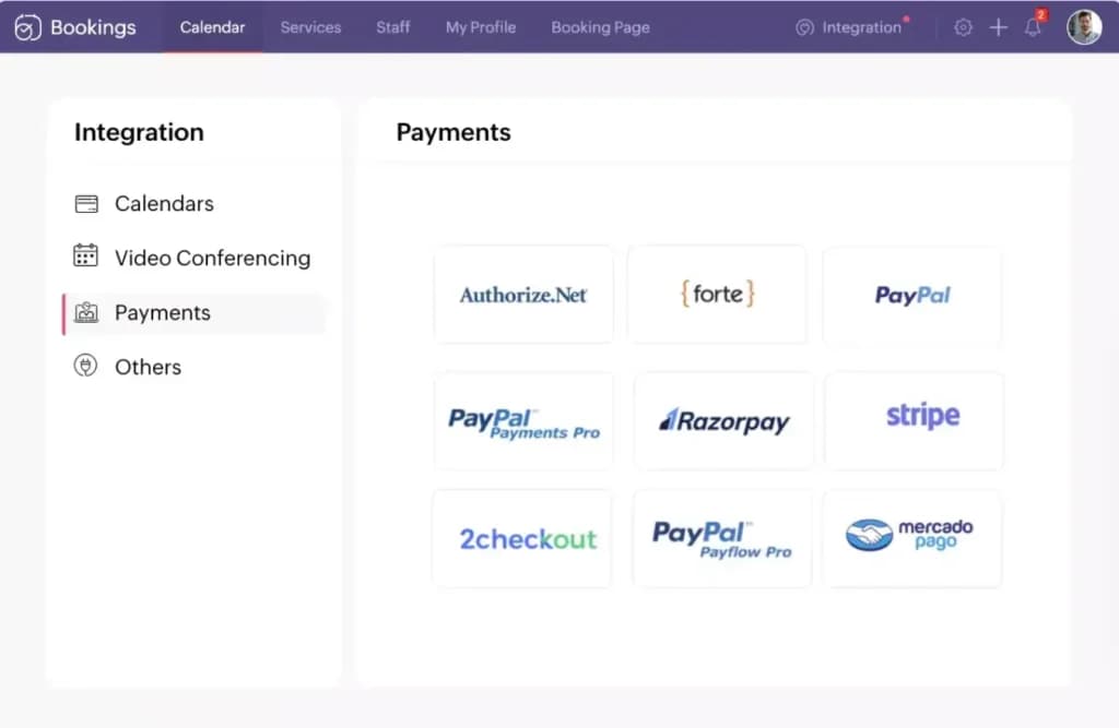 zoho Payment Collection