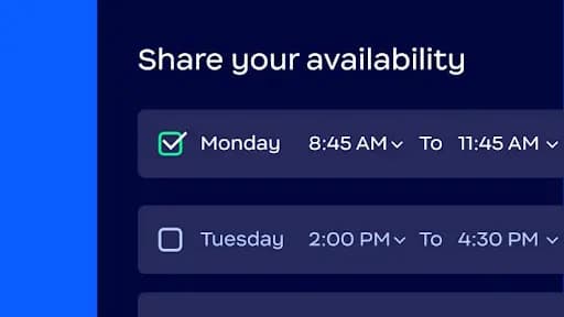 Zoom meetings scheduling app
