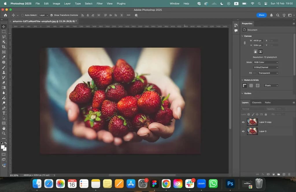 sharpen image method 2 photoshop