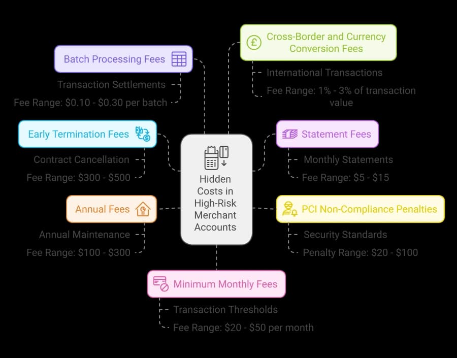 Hidden costs in High-Risk Merchants