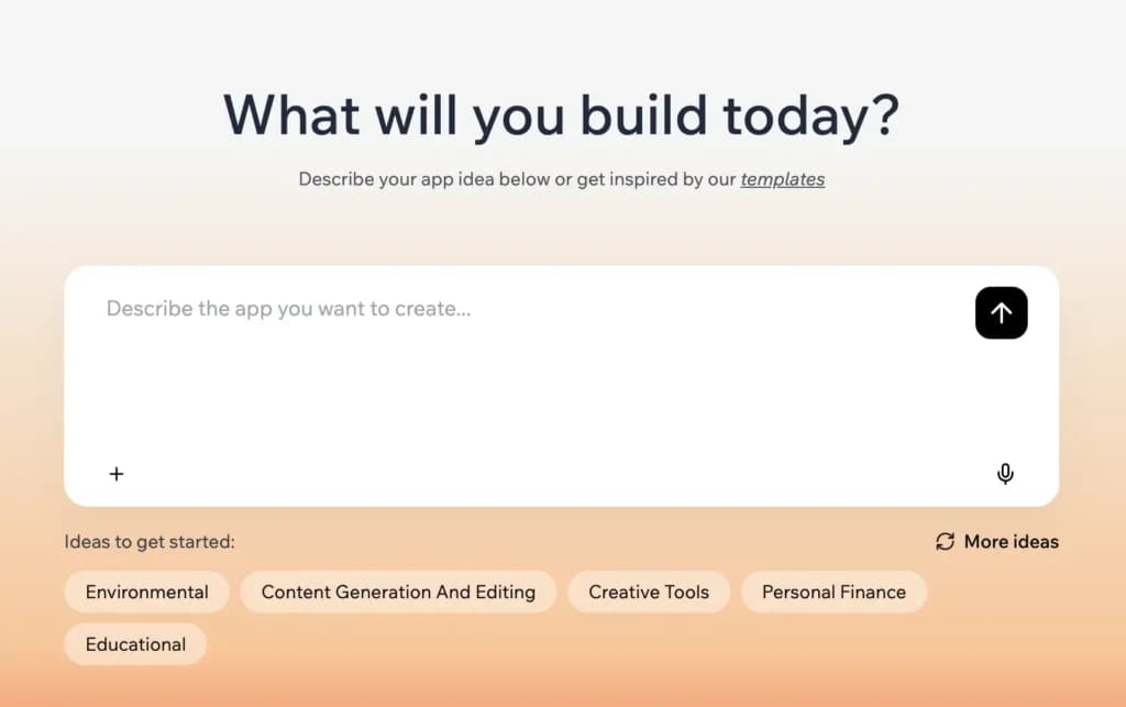 no code app builder