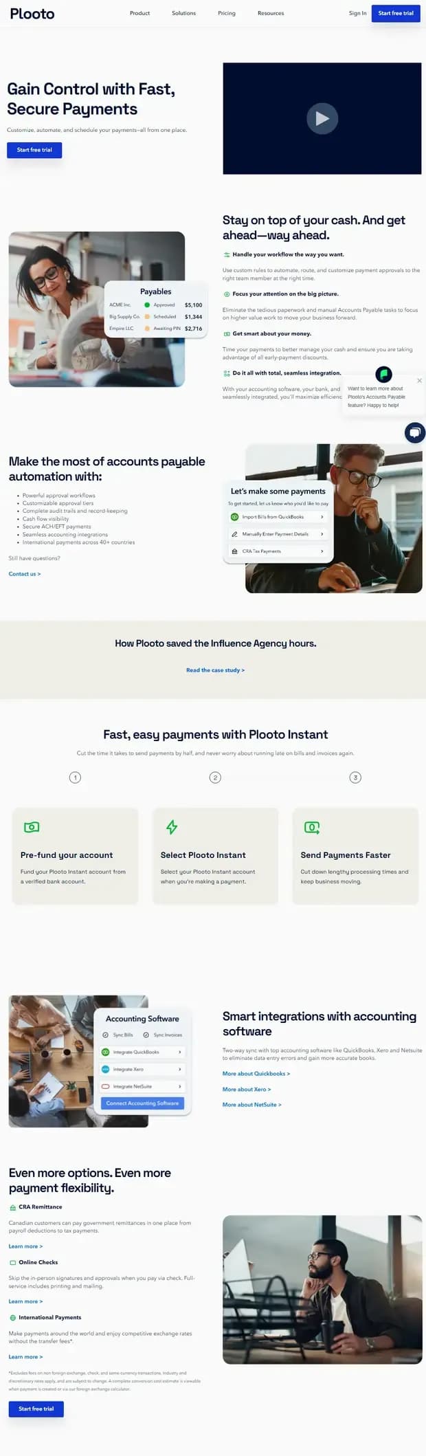 Plooto ease of use