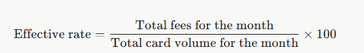 effective rate formula
