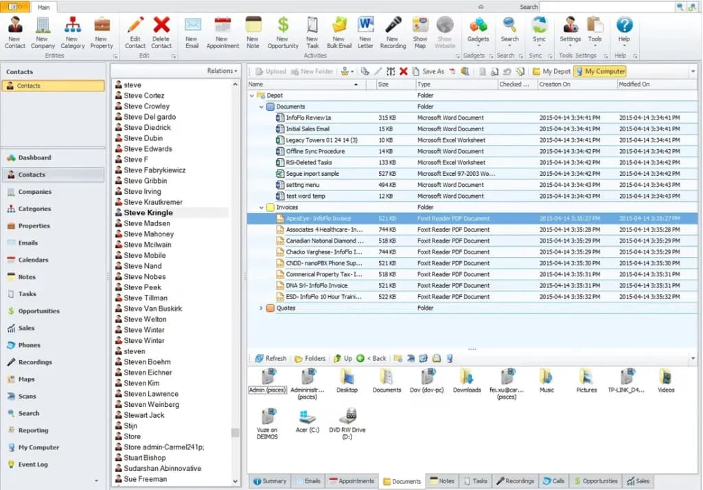 Infoflo Contact Management