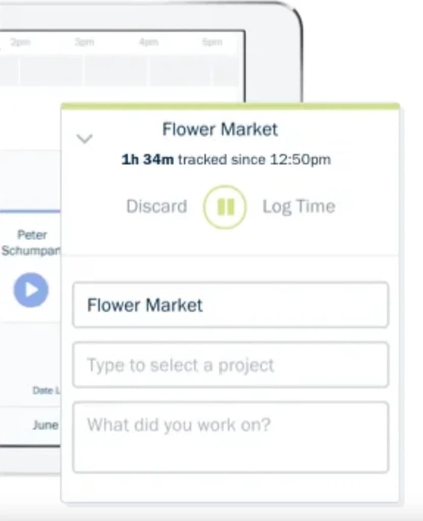 Freshbooks time tracking