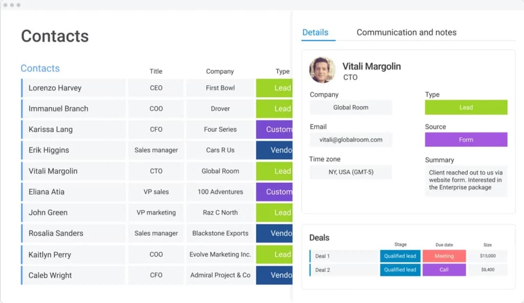 Monday CRM Custom Forms for Lead Capture