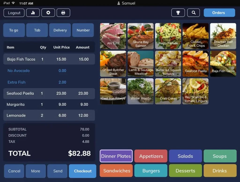 Rezku Menu Management