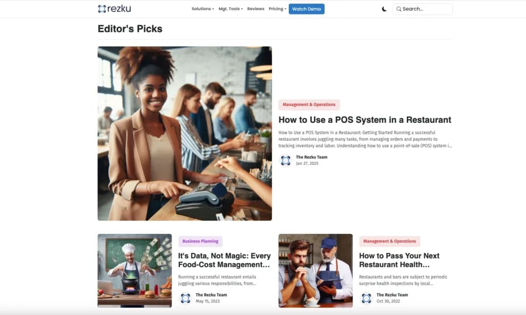 Rezku POS blog