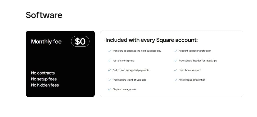 square Price