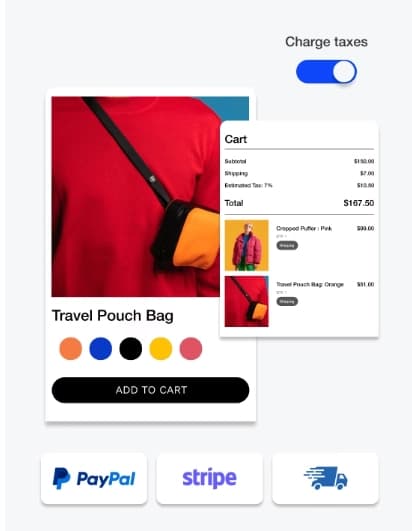 web.com shopping cart