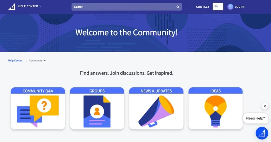 bigcommerce community foram