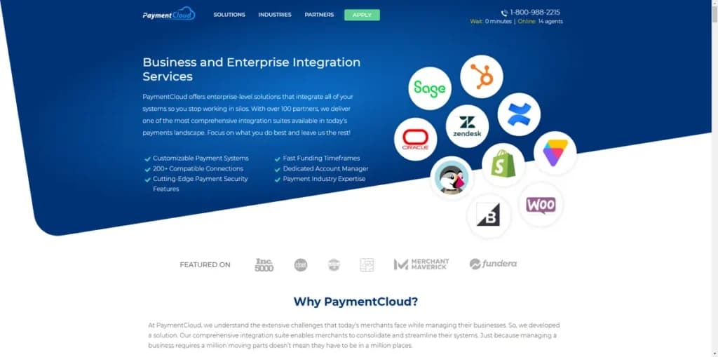 paymentcloud Seamless Integrations