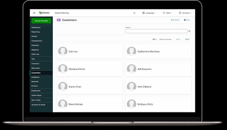 Clover Customer Management