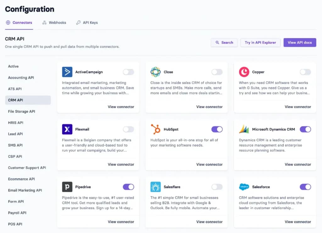 hubspot API