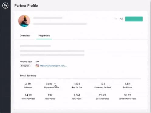 CJ affiliate - dashboard (partner profile)