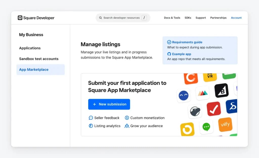 SquareUp Integrations & Add-ons