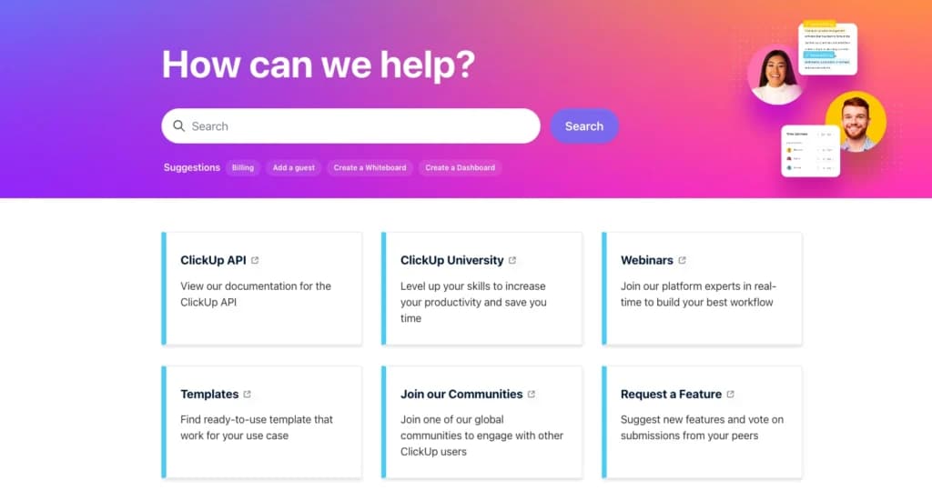 ClickUp Help Center