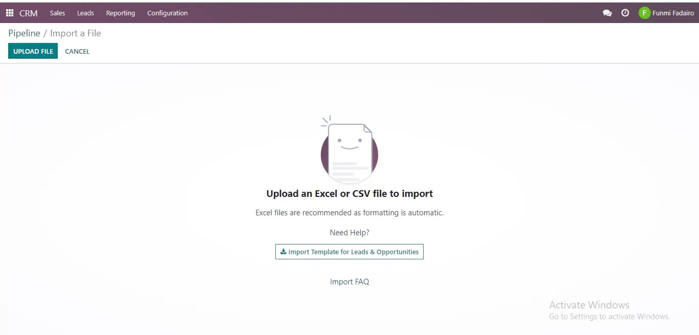 odoo import feature