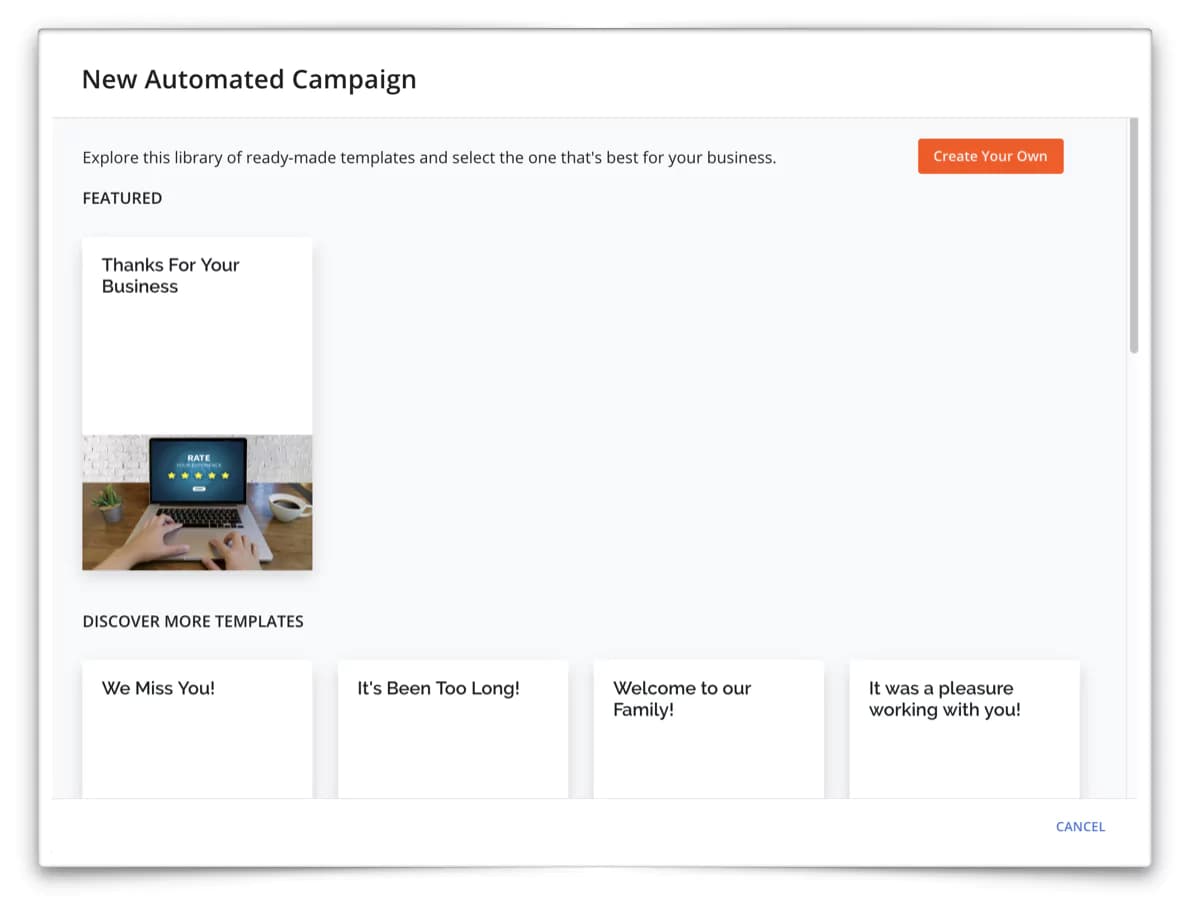 thryv crm email marketing