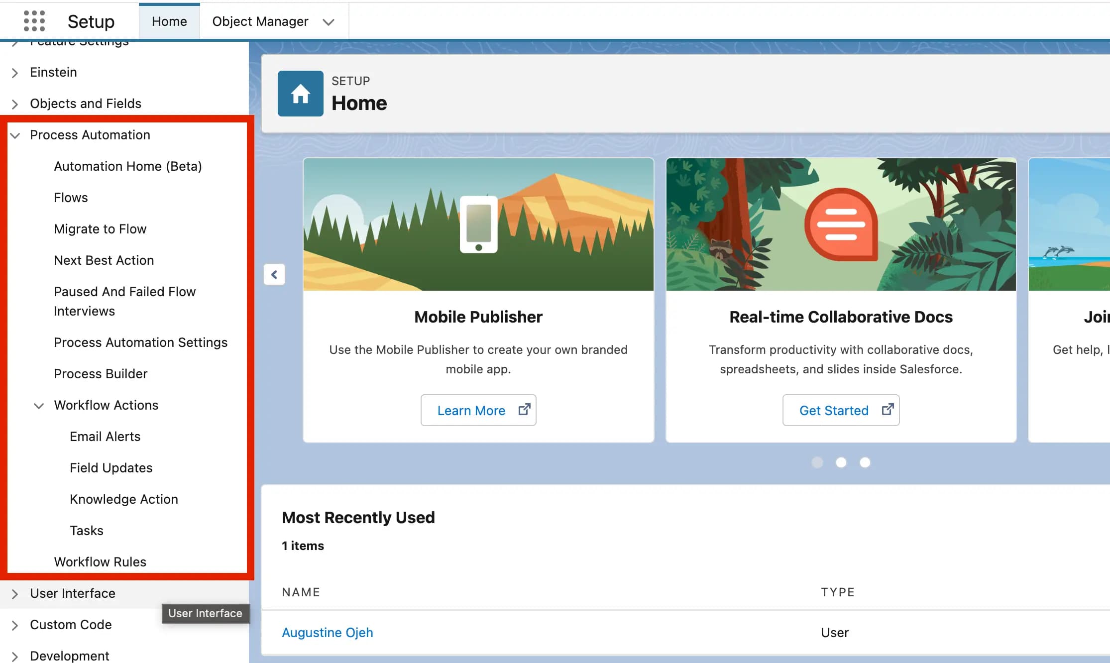 Salesforce automation