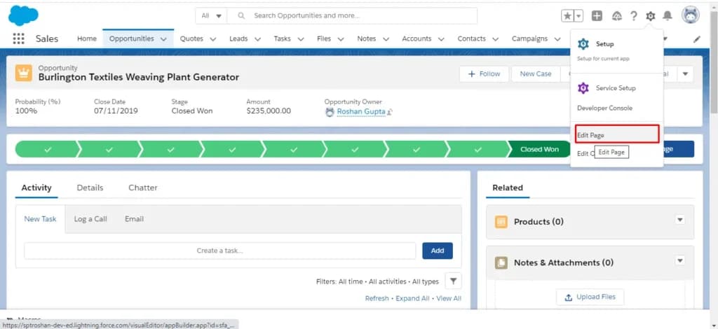 salesforce opportunity management