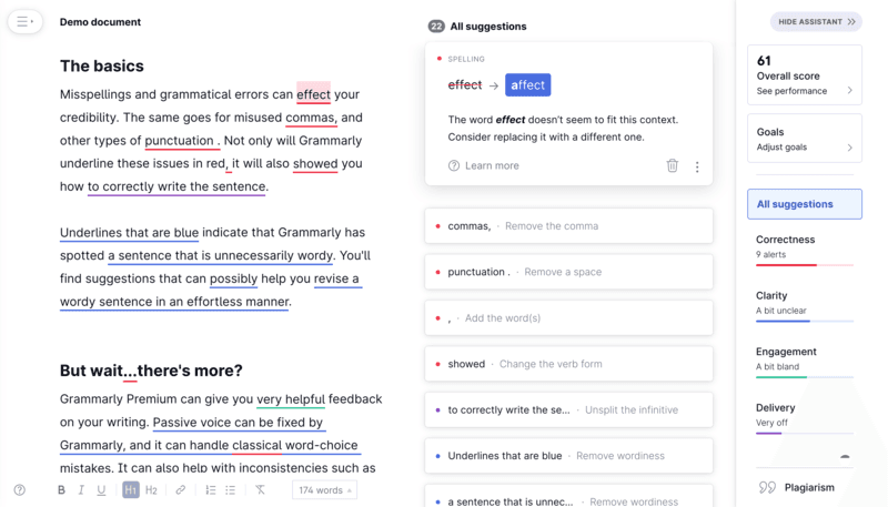 Grammarly Ease Of Use