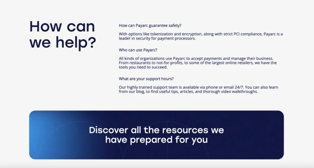 Payarc knowledge hub