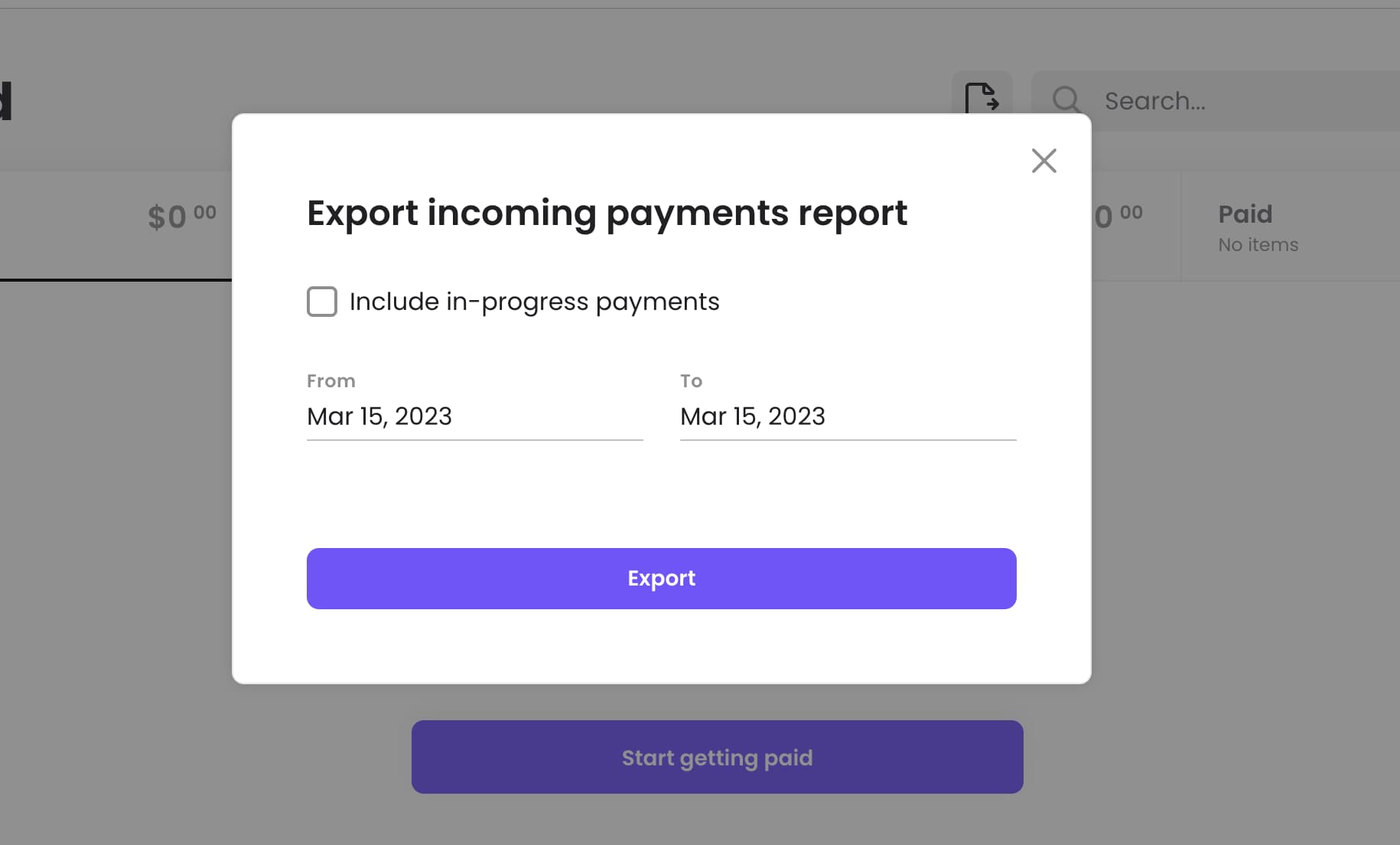 Melio Accounts Payable export