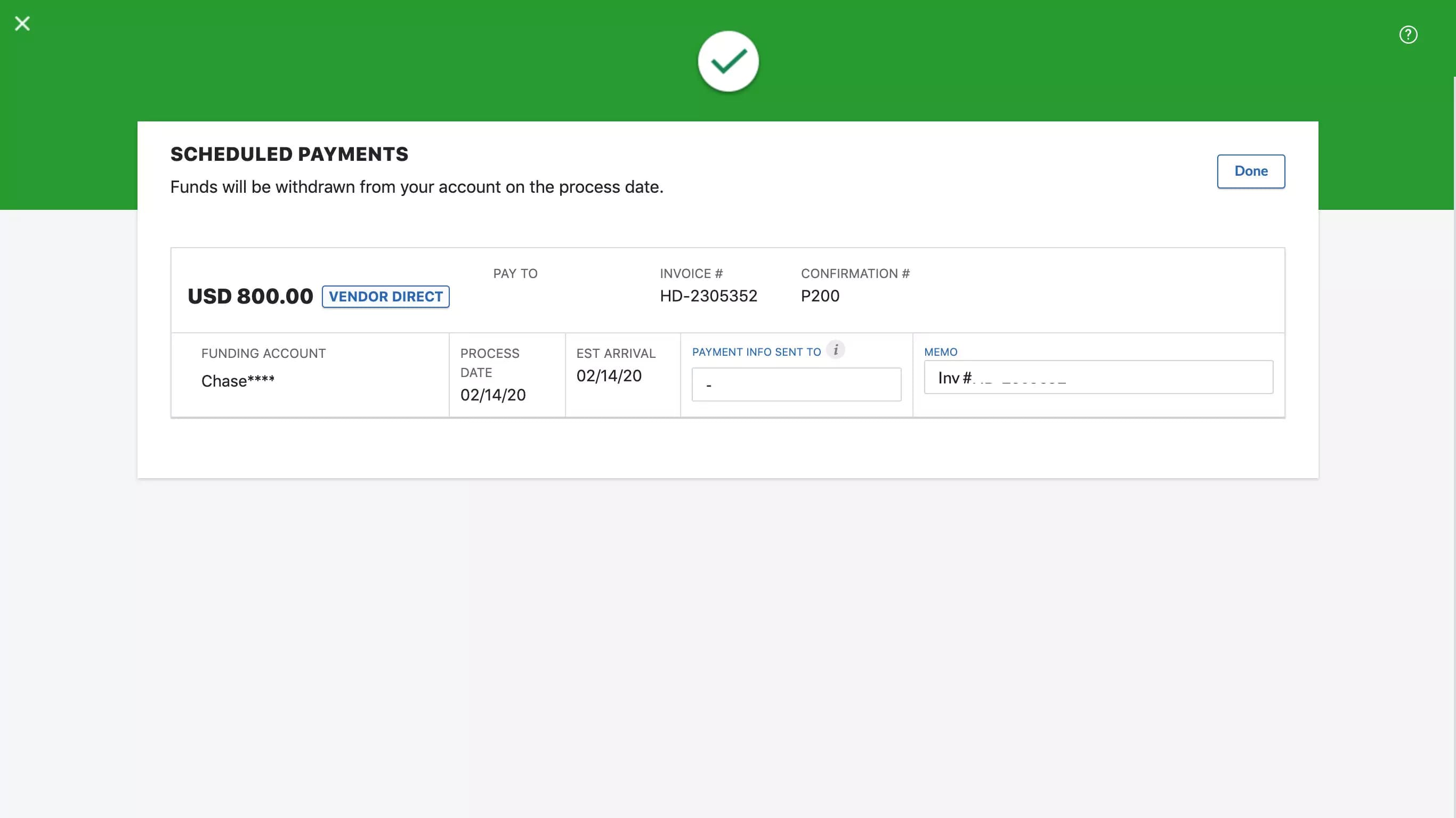 bill.com Accounts Payable payment scheduling
