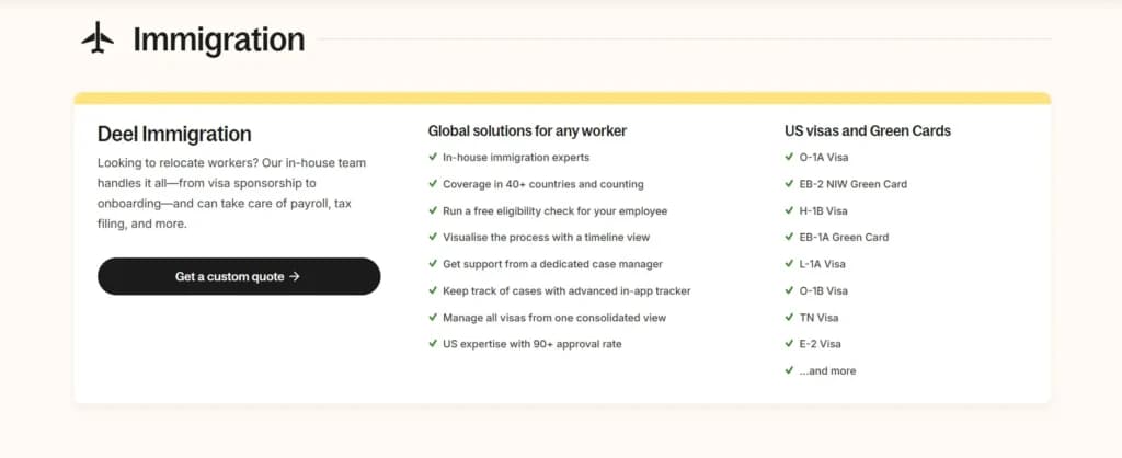 Deel Immigration