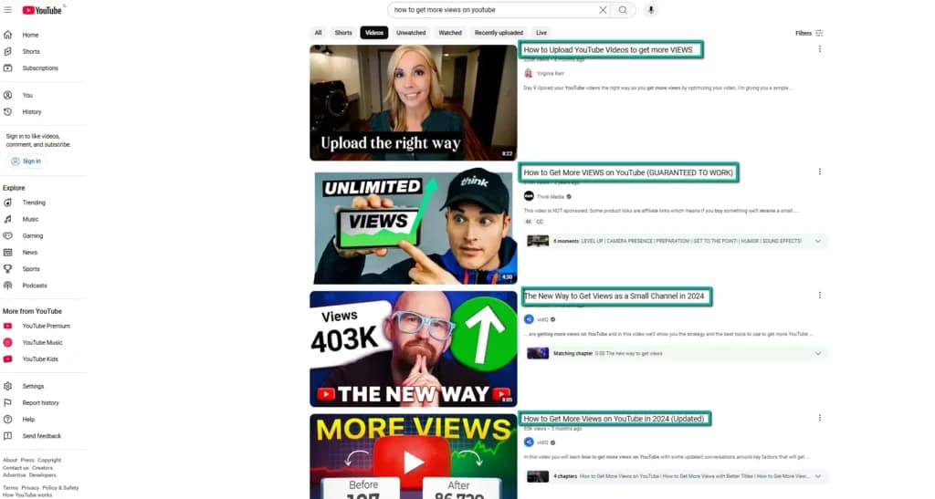 Youtube Video Engaging Titles