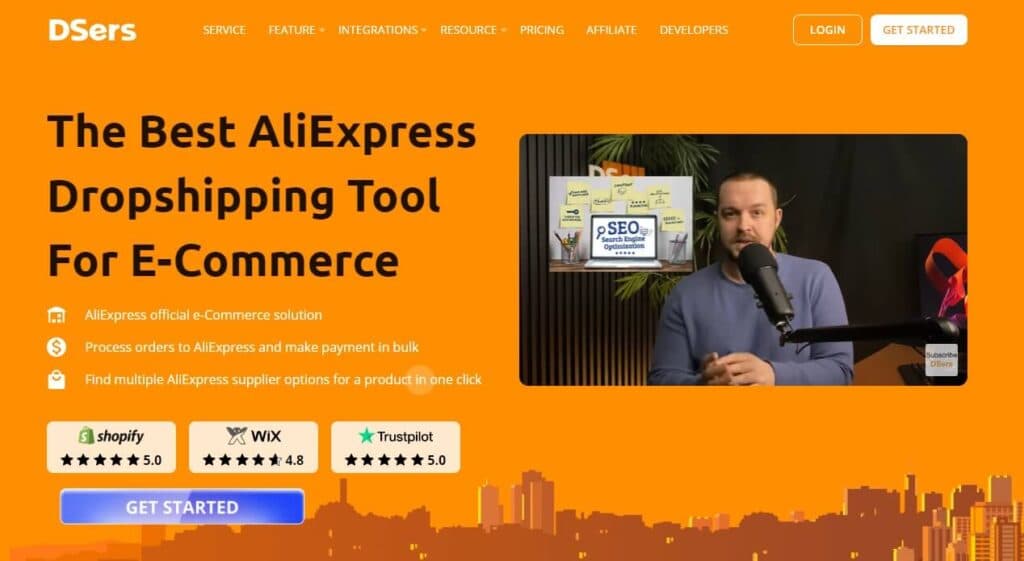 Dseres Dropshipping platform