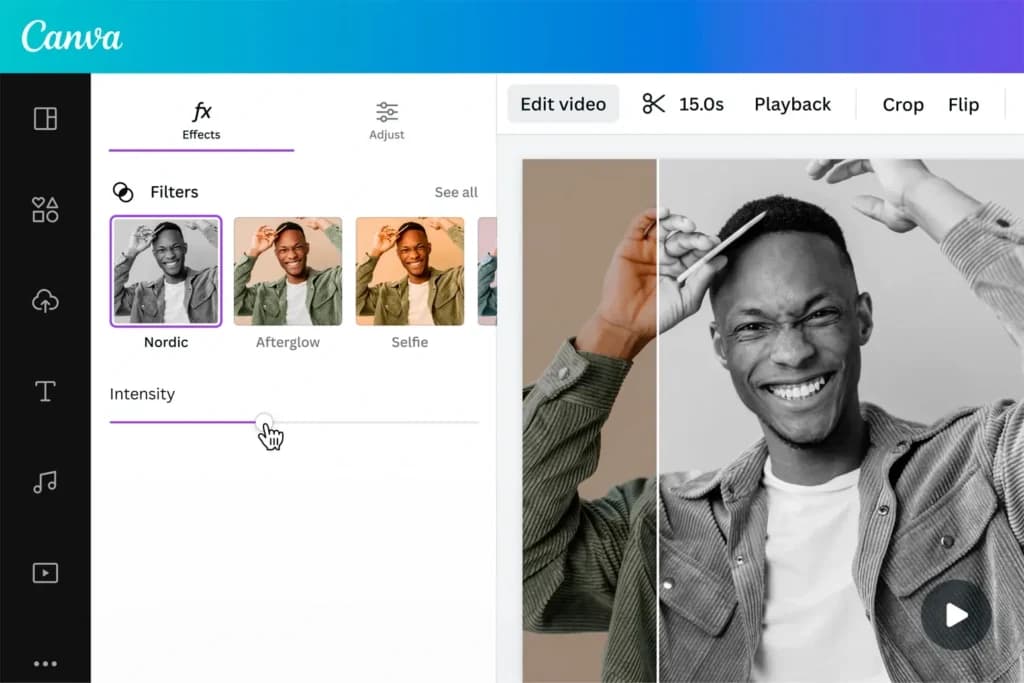 Canva Visual Effects