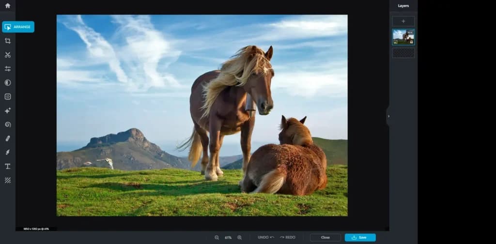 Pixlr Photo Editor Functions