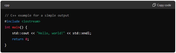 C++